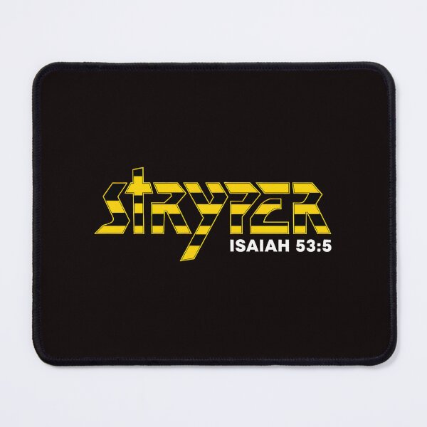Item preview, Stryper Isaiah 53:5 Yellow Black Stripes Logo designed and sold by Pocket-Pixel.
