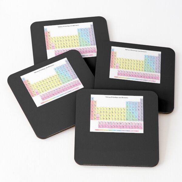 Item preview, Tableau-Des-Elements---Periodic-Table-In-French designed and sold by winekfeddesp.