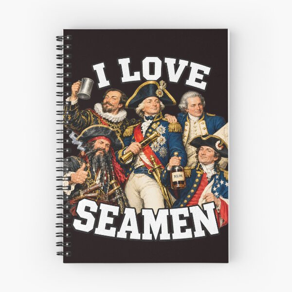 Item preview, I LOVE SEAMEN Funny Nautical Historical  designed and sold by EL-FASSY.