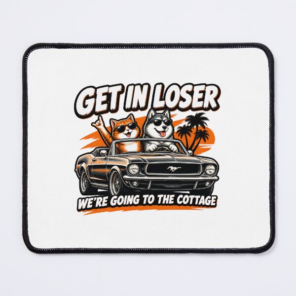 Item preview, Get In Loser We're Going to the Cottage Fun Summer Road Trip Design designed and sold by Nathanir.