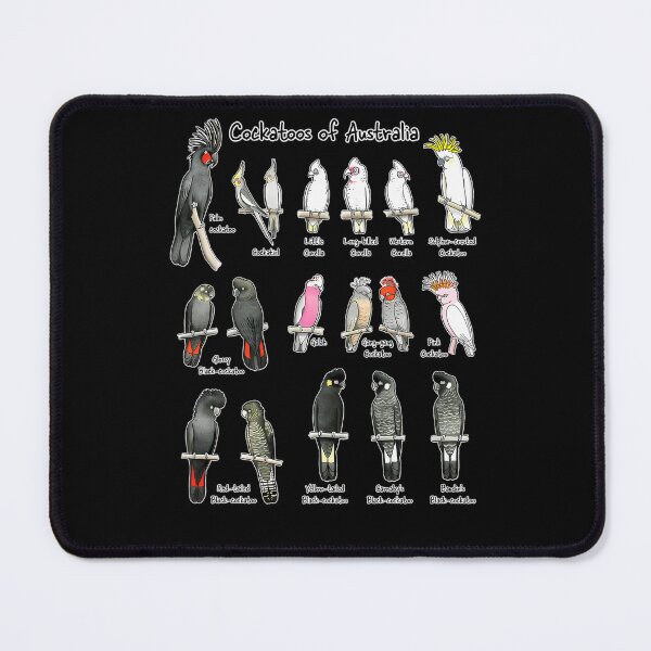 Item preview, Cockatoos Of Australia - Raising Funds For Birdlife Australia designed and sold by JustenWatsic.