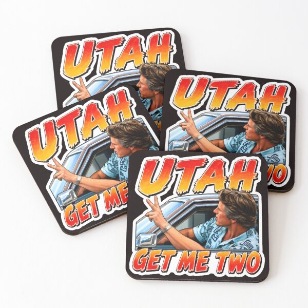 Item preview, Utah Get Me Two Retro Car Driver Peace Sign designed and sold by EL-FASSY.