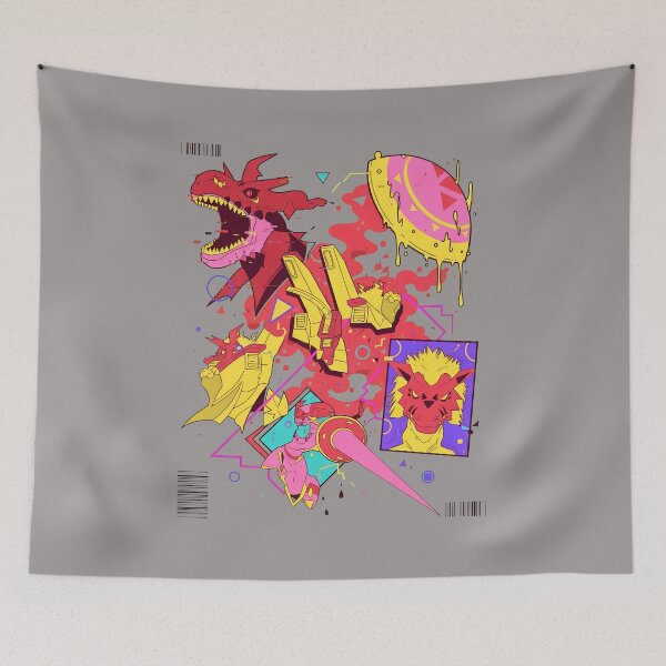 Item preview, Dragon Evolution Warrior Montage Red Yellow-31 designed and sold by NATHAIRSCH.