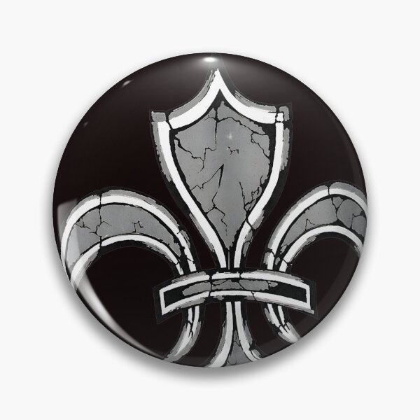 Aperçu de l'œuvre CROWBAR Emblème de fleur de lys fissuré créée et vendue par EL-FASSY.