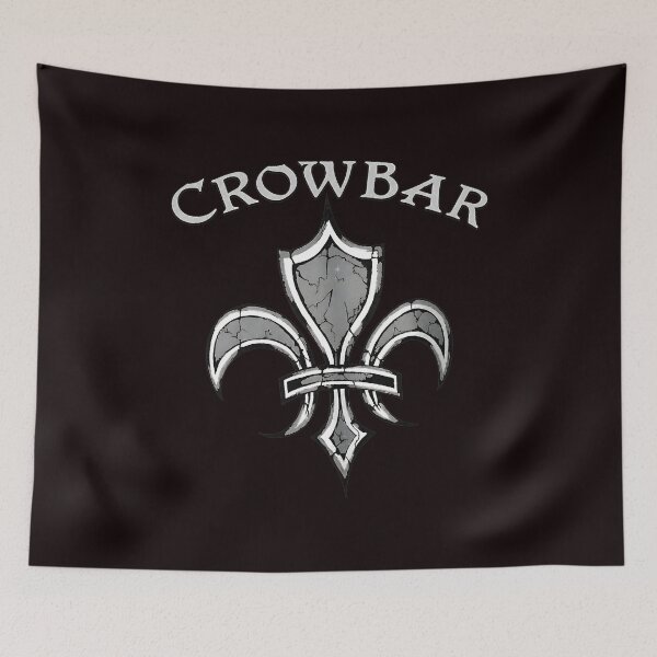 Item preview, CROWBAR Cracked Fleur-de-lis Emblem designed and sold by EL-FASSY.