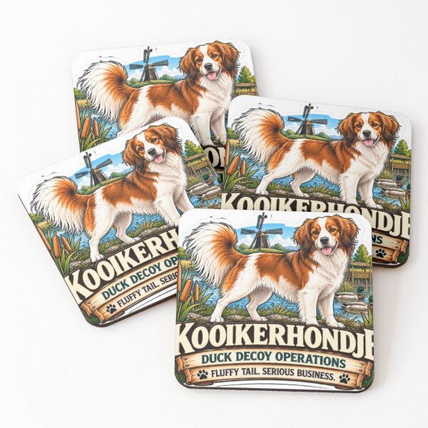 Item preview, Nederlandse Kooikerhondje designed and sold by RebelPawz.