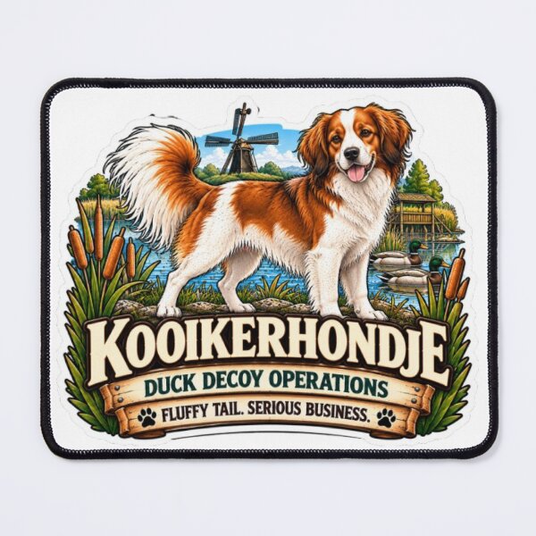 Item preview, Nederlandse Kooikerhondje designed and sold by RebelPawz.