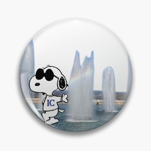 Aperçu de l'œuvre Snoopy dans les fontaines IC créée et vendue par Srosey.