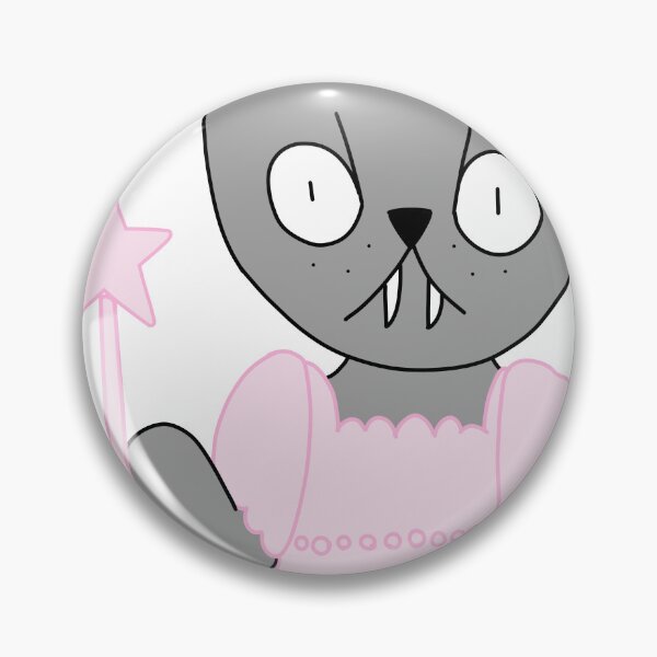 Item preview, Good Witch Cat - gray designed and sold by motherbrainart.