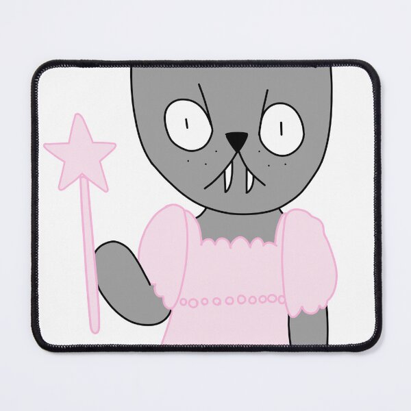 Item preview, Good Witch Cat - gray designed and sold by motherbrainart.