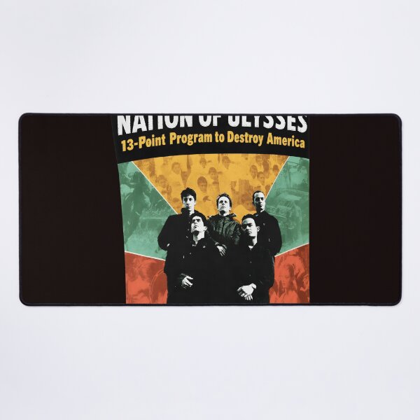 Item preview, Nation of Ulysses 13-Point Program Destroy America Band Art designed and sold by EL-FASSY.