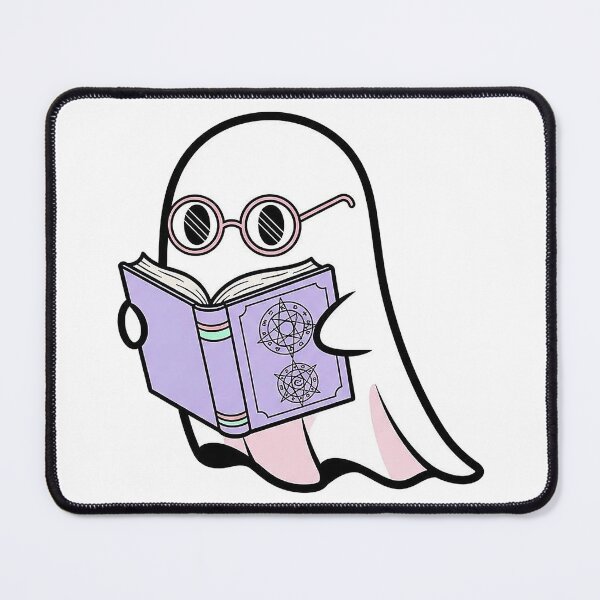 Item preview, Ghost Reading Book Bookworm Librarian designed and sold by prozelvo.