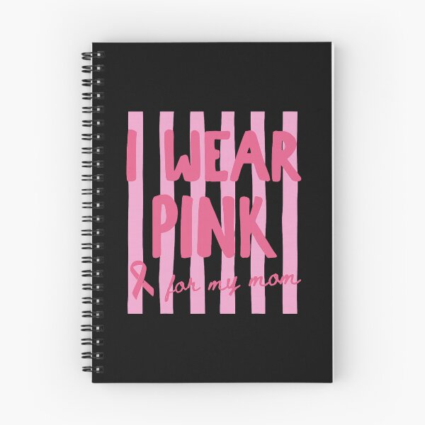 Item preview, Stripled I Wear Pink for My Mom Support Breast Cancer Awareness  designed and sold by khdmalakarak.