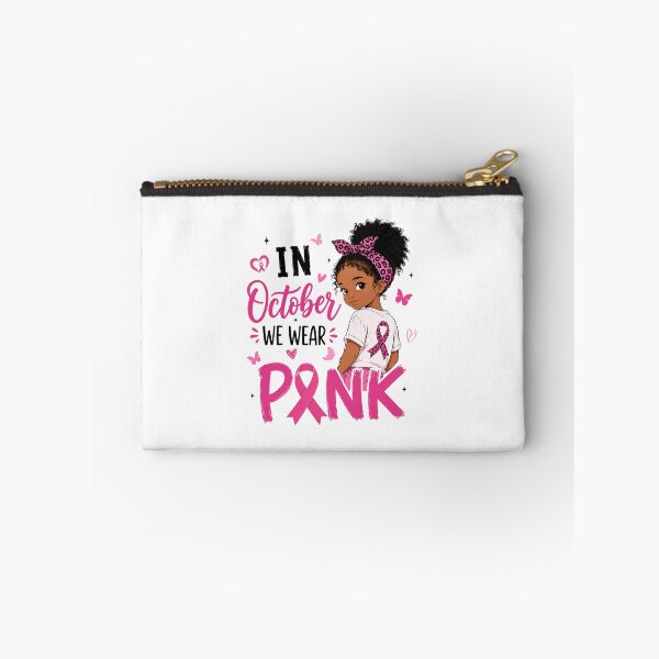 Item preview, In October We Wear Pink Breast Cancer Awareness Girl designed and sold by ImeldaSparks.