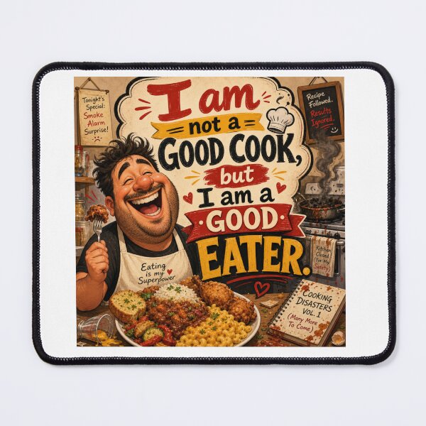 Item preview, I am not a good cook but i am a good eater! designed and sold by GoodPlaceToShop.