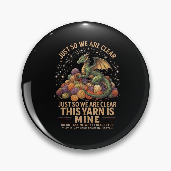 Artikelvorschau, Dieses Garn gehört mir – Lustiges Drachen-Strick- und Häkeldesign entworfen und verkauft von Ostericaimusa.