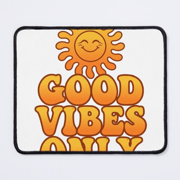 Item preview, Good Vibes Only Retro Sunshine designed and sold by The Oddball Supply Co..