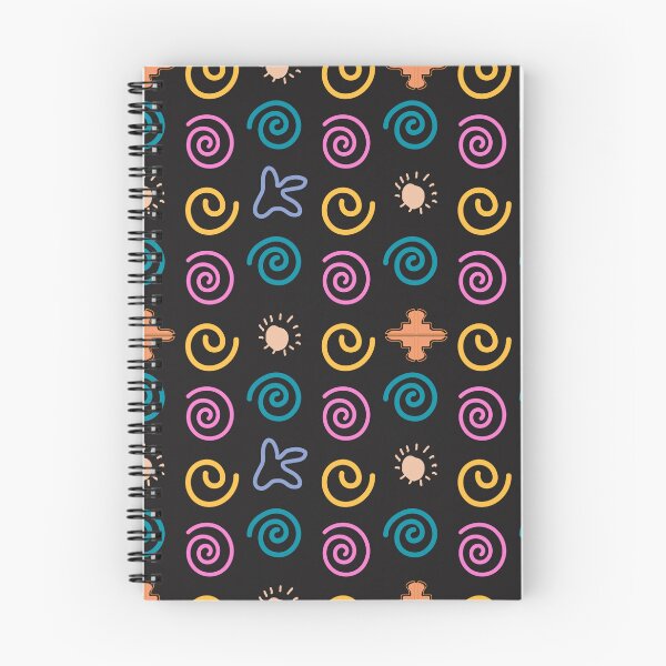Item preview, Colorful Retro Swirl Doodle Pattern designed and sold by HANG ON STUDIO .