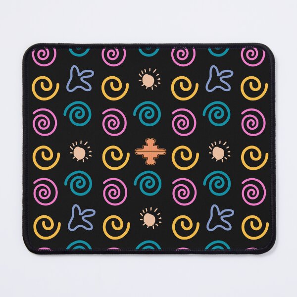 Item preview, Colorful Retro Swirl Doodle Pattern designed and sold by HANG ON STUDIO .