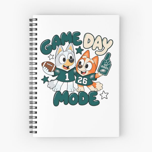 Item preview, Bluey Bingo Game Day Mode Football Fan designed and sold by Kleinpixel.