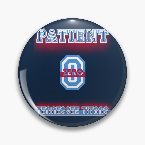 Item preview, Jersey style Patient Zero Tennessee Titans designed and sold by Auntie Sugar Creations.