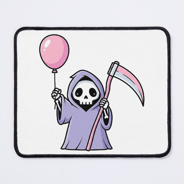 Item preview, Cute Grim Reaper Transgender Pride Pastel Goth designed and sold by prozelvo.