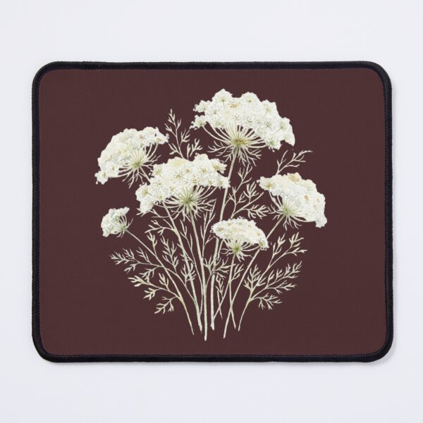 Item preview, Vintage White Wildflower Botanical Illustration Art designed and sold by bvdesignart.