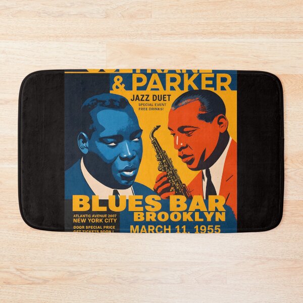 Item preview, Coltrane & Parker Jazz Bar Brooklyn 1955 Event Art designed and sold by WAHBI-HBO.