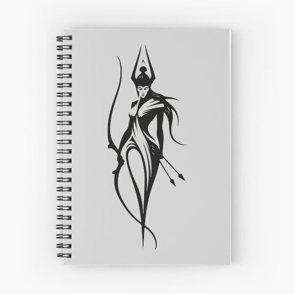 Item preview, Artemis Goddess of the Hunt Silhouette designed and sold by ClubVacay.