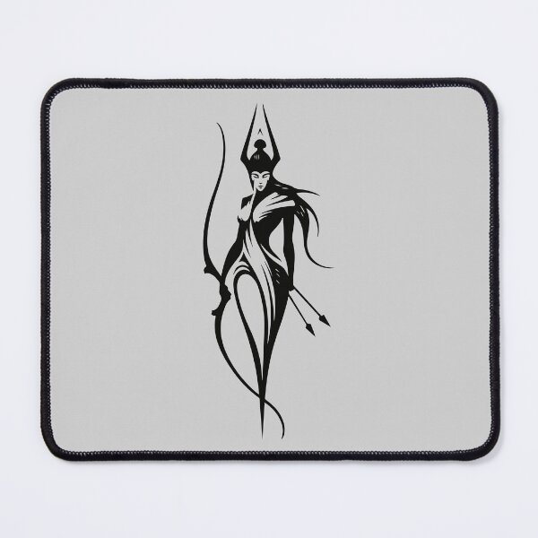 Item preview, Artemis Goddess of the Hunt Silhouette designed and sold by ClubVacay.