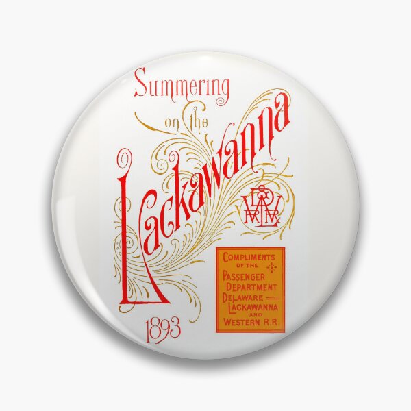 Item preview, Summering on the Lackawanna - 1893 designed and sold by Trains-and-Rail.