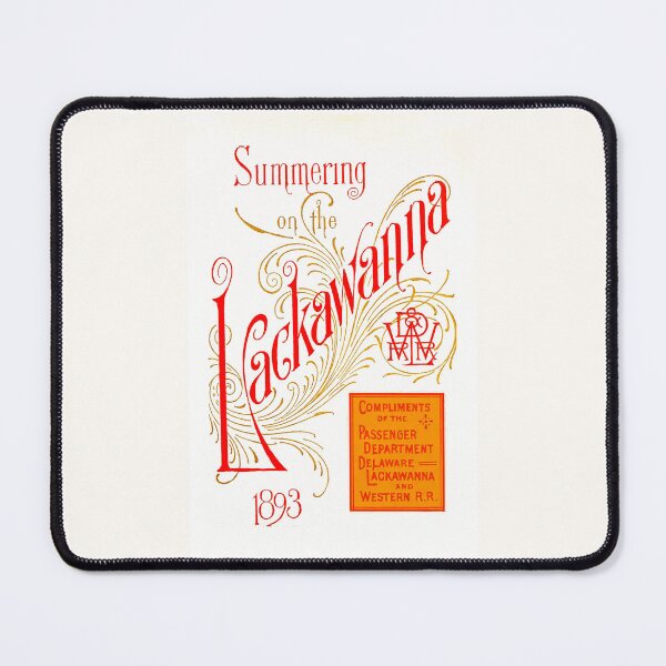 Item preview, Summering on the Lackawanna - 1893 designed and sold by Trains-and-Rail.