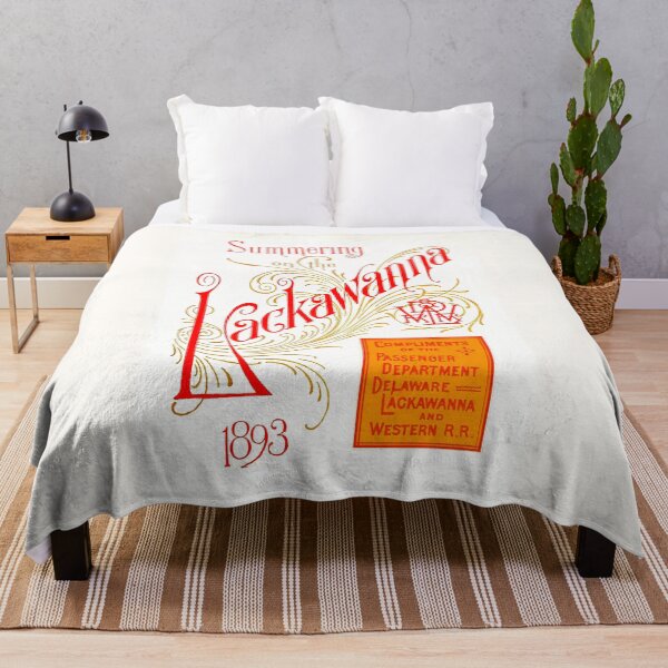 Item preview, Summering on the Lackawanna - 1893 designed and sold by Trains-and-Rail.