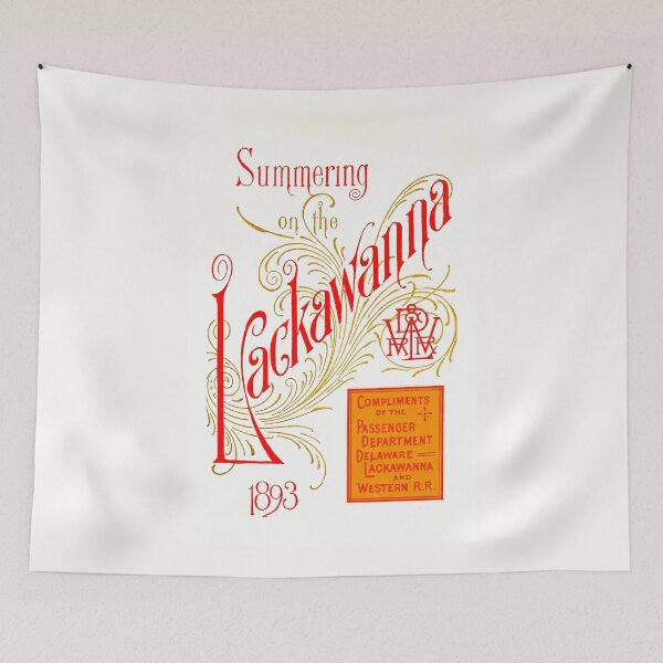 Item preview, Summering on the Lackawanna - 1893 designed and sold by Trains-and-Rail.