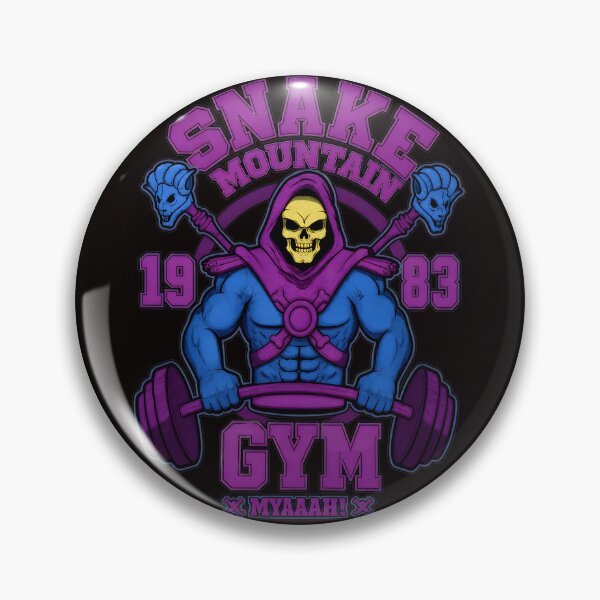 Item preview, Snake Mountain Gym 1983 Skeletor Weightlifting Retro designed and sold by WAHBI-HBO.
