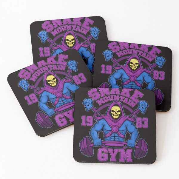 Item preview, Snake Mountain Gym 1983 Skeletor Weightlifting Retro designed and sold by WAHBI-HBO.