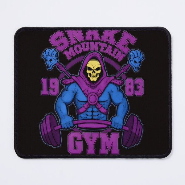 Item preview, Snake Mountain Gym 1983 Skeletor Weightlifting Retro designed and sold by WAHBI-HBO.