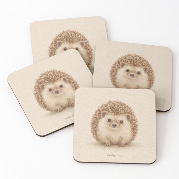 Item preview, Hedgehog Nursery Watercolor | Woodland Wall Art designed and sold by FixationStudio.