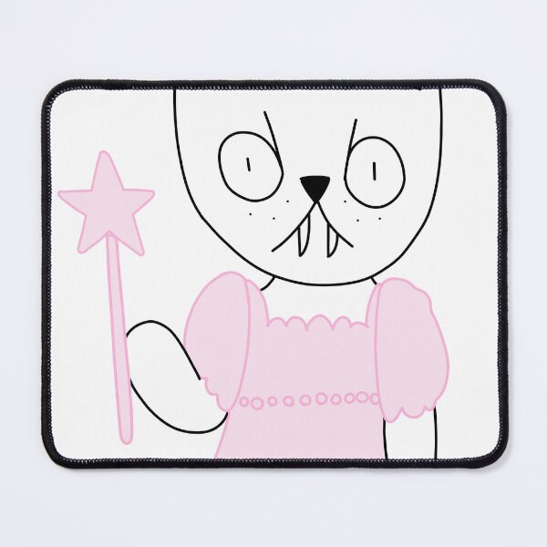 Item preview, Good Witch Cat - white designed and sold by motherbrainart.