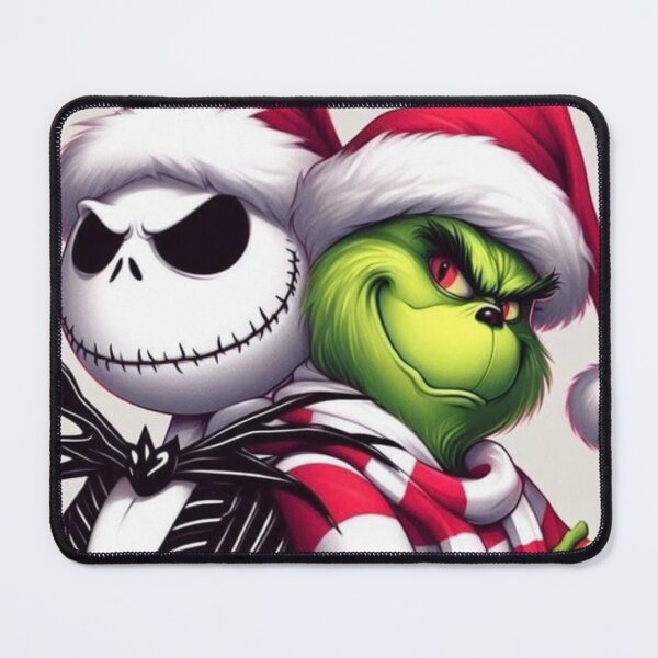 Item preview, The Grinch and Jack ruin Christmas designed and sold by Luluwis.