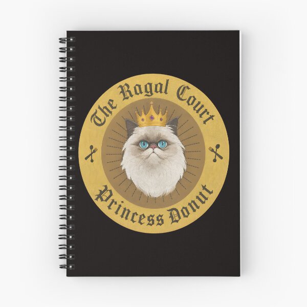 Item preview, The Royal Court Princess Donut Cat Regal  designed and sold by WAHBI-HBO.