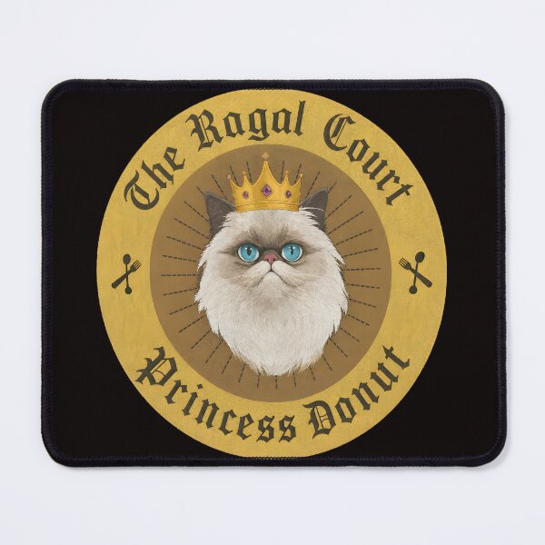 Item preview, The Royal Court Princess Donut Cat Regal designed and sold by WAHBI-HBO.