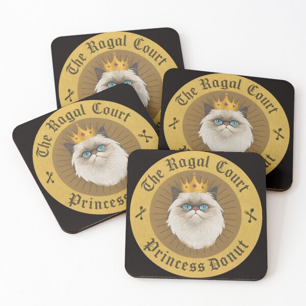 Item preview, The Royal Court Princess Donut Cat Regal  designed and sold by WAHBI-HBO.