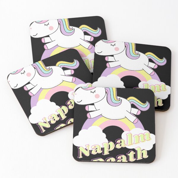 Item preview, Napalm Death Ll Unicorn designed and sold by joomasr.