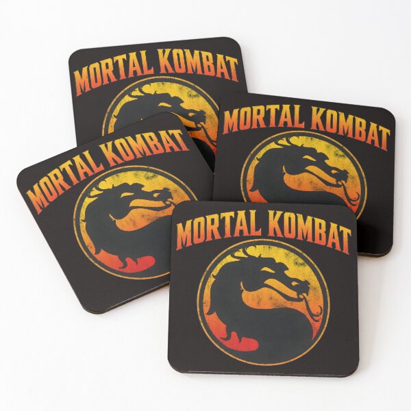 Item preview, Mortal Kombat Dragon Retro Distressed designed and sold by WAHBI-HBO.