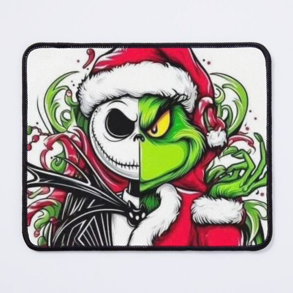 Item preview, The Grinch and Jack ruin Christmas designed and sold by Luluwis.