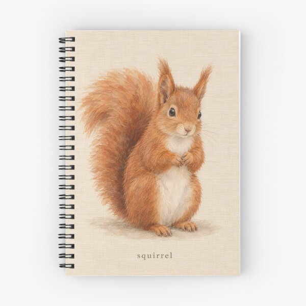 Item preview, Squirrel Nursery Watercolor | Woodland Wall Art designed and sold by FixationStudio.