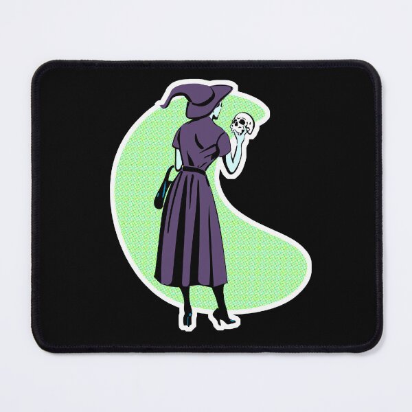 Item preview, A Witch Shopping for a Skull designed and sold by DMayArt.