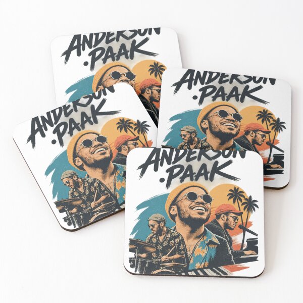 Item preview, Anderson Paak Retro Sunset Collage Poster - Vintage Soul & Hip Hop Art designed and sold by GSJGROUP.