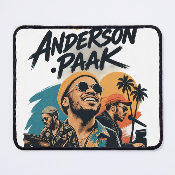 Item preview, Anderson Paak Retro Sunset Collage Poster - Vintage Soul & Hip Hop Art designed and sold by GSJGROUP.